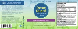 Label for Detox Guard