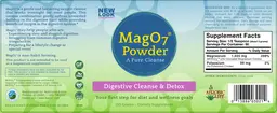 Label for Mag O7 Powder