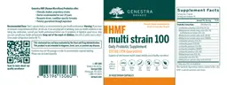 Label for HMF Multi Strain 100