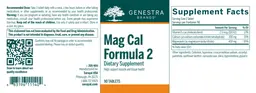 Label for Mag Cal Formula 2