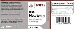 Label for Bio-Melatonin