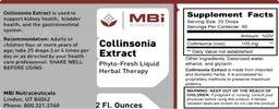Label for Collinsonia Extract