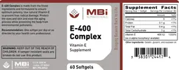 Label for E-400 Complex