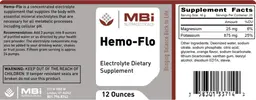 Label for Hemo-Flo