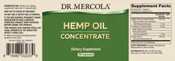 Label for Hemp Oil Concentrate