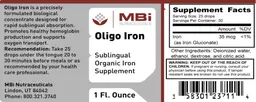 Label for Oligo Iron