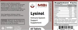 Label for Lysinol