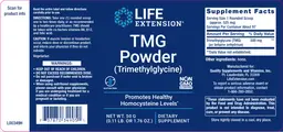 Label for TMG Powder