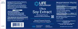 Label for Ultra Soy Extract