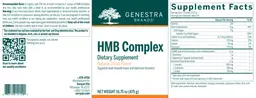 Label for HMB Complex Natural Citrus Flavor