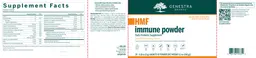 Label for HMF Immune Powder Natural Mixed Berry Flavor