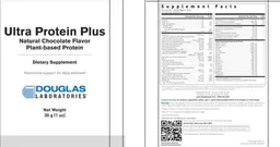 Label for Ultra Protein Plus Natural Chocolate Flavor