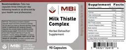 Label for Milk Thistle Complex