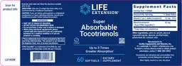 Label for Super Absorbable Tocotrienols