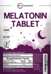 Label for Melatonin Tablet