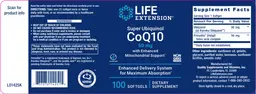 Label for Super Ubiquinol CoQ10 with Enhanced Mitochondrial Support 50 mg