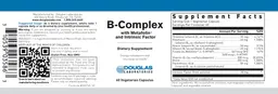 Label for B-Complex with Metafolin and Intrinsic Factor