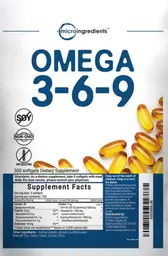 Label for Omega 3-6-9
