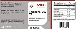 Label for Thiamine-250 TR