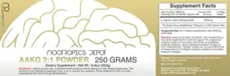 Label for AAKG 2:1 Powder