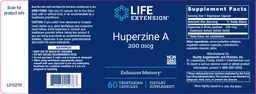 Label for Huperzine A 200 mcg