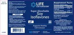 Label for Super Absorbable Soy Isoflavones