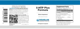 Label for 5-HTP Plus Formula