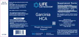 Label for Garcinia HCA