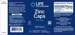 Zinc Caps 50 mg