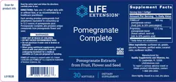 Label for Pomegranate Complete