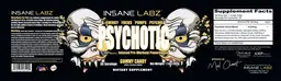 Label for Psychotic Gold Gummy Candy