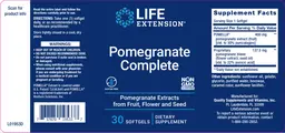 Label for Pomegranate Complete