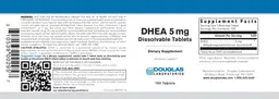 Label for DHEA 5 mg