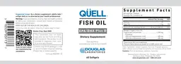 Label for Quell Fish Oil EPA/DHA plus D