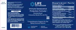 Label for Immune Senescence Protection Formula