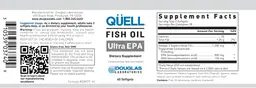 Label for Quell Fish Oil Ultra EPA