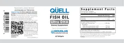 Label for Quell Fish Oil Ultra DHA