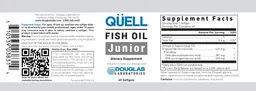 Label for Quell Fish Oil Junior