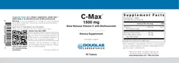 Label for C-Max 1500 mg