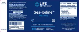 Label for Sea-Iodine 1000 mcg