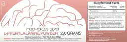 Label for L-Phenylalanine Powder