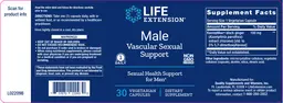 Label for Male Vascular Sexual Support