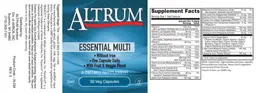 Label for Essential Multi