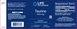 Label for Taurine 1000 mg