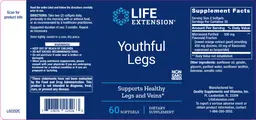 Label for Youthful Legs