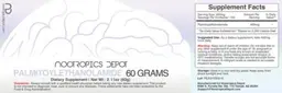 Label for Palmitoylethanolamide