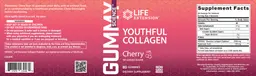 Label for Youthful Collagen Cherry