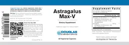 Label for Astragalus Max-V