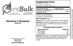 Riboflavin 5 Phosphate Vitamin B2