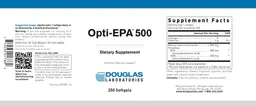 Label for Opti-EPA 500